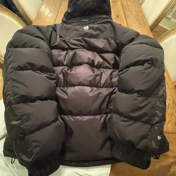 MOUNTAIN HARDWEAR 650 CONDUIT SUBZERO DOWN JACKET MENS XL PTP 27 AWSOME BLACK - Picture 2 of 8